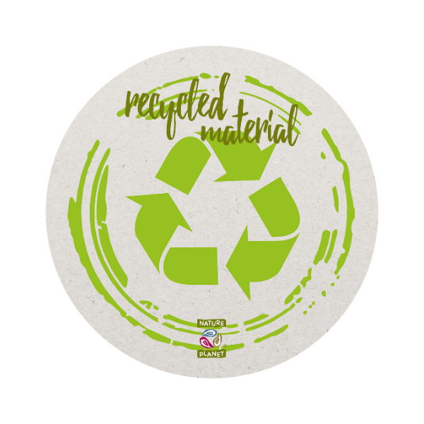 Recycled material poster