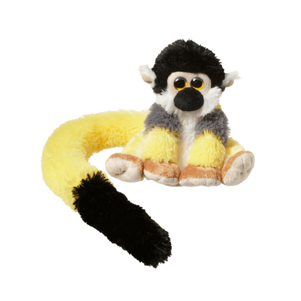 Opica z dolgim repom sajmiri rumen