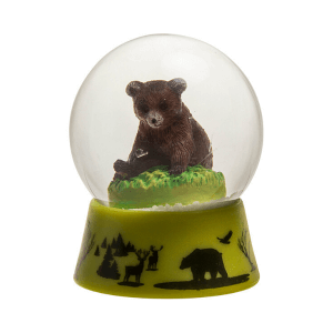 Snežna krogla rjavi medved