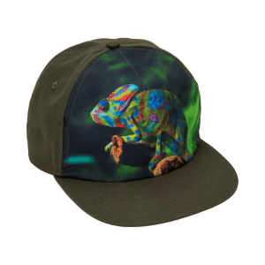 Kapa s šiltom kameleon