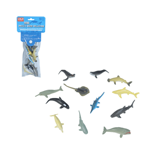 Mini vrečka kiti in morski psi