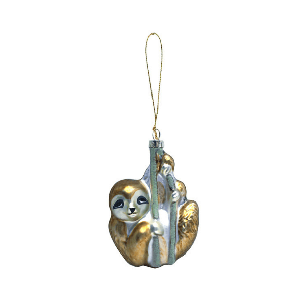 Božični okrasek lenivec