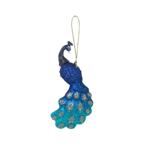 Božični okrasek pav