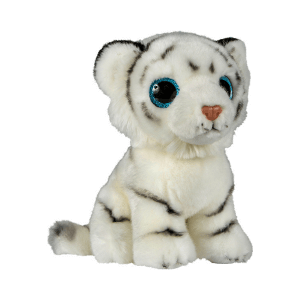 Glitter očki beli tiger