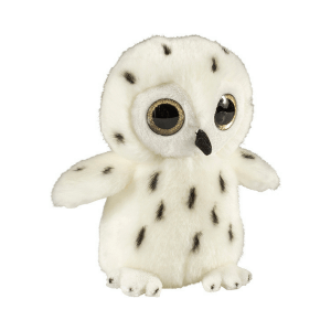 Glitter očki snežna sova