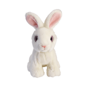 Glitter očki beli kunec