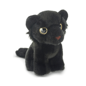 Glitter očki črni panter