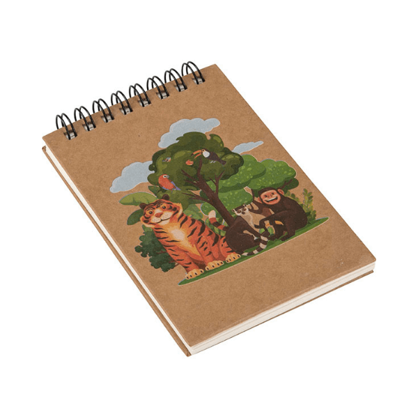 Recikliran blokec deževni gozd