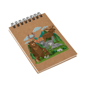 Recikliran blokec gozdne živali