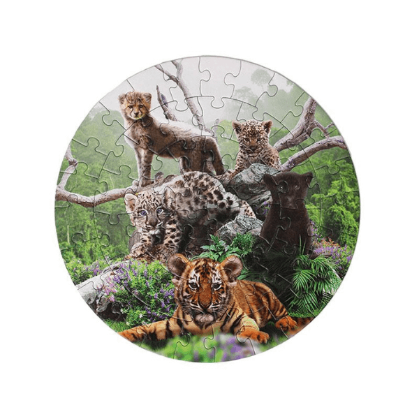 Sestavljanka divje mačke