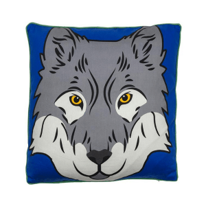 Okrasna blazina volk